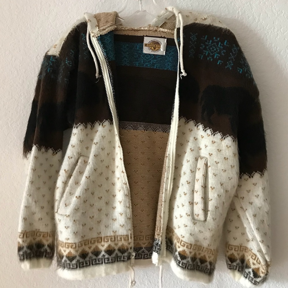 🦋Vintage Cozy Zip Up